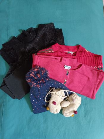 Lot vêtements fille hiver 2 ans