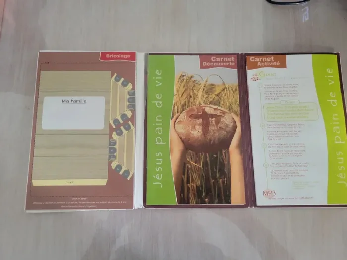 Livre carnet KT Jésus pain de vie catéchisme - photo numéro 3