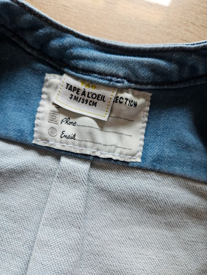 Veste en jean 3mois - photo numéro 4
