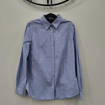 Chemise tommy Hilfiger taille 10 ans avec ancres et lettre H