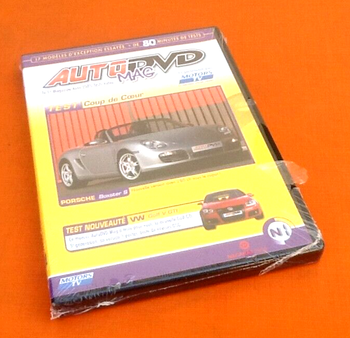 DVD Auto Mag Test coup de coeur Porsche Booster S / VW Golf V GTI
