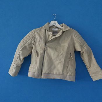 Veste perfecto simili cuir neuve avec étiquette orchestra