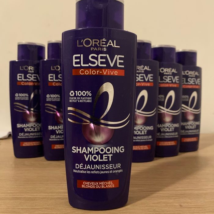 Lot de sept shampooing violet des fournisseurs - photo numéro 2