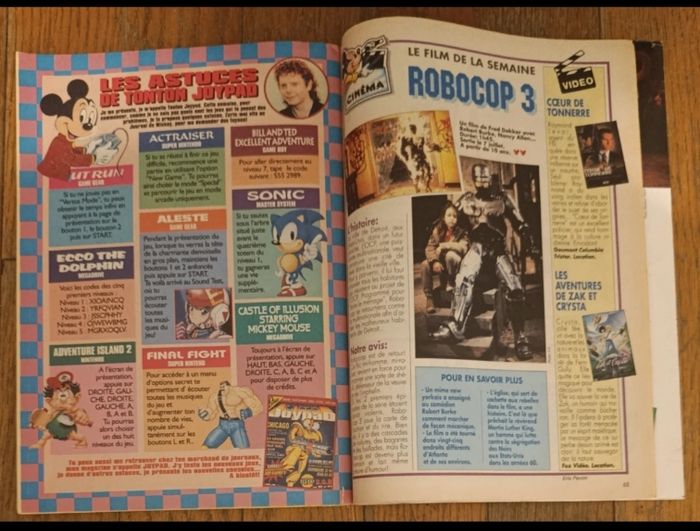 Lot Bamboula journal de mickey avec valise de l'été N°2142H 1993 + fiches vintage - photo numéro 8