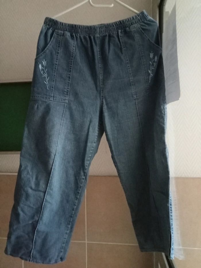 Pantalon en jean femme