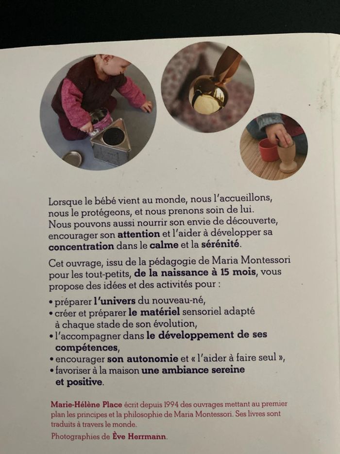 60 activités montessori pour mon bébé - photo numéro 4