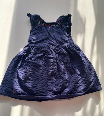 Robe bleu du pareil au même