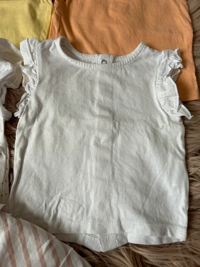 Lot tee shirt 3 mois kiabi - photo numéro 7