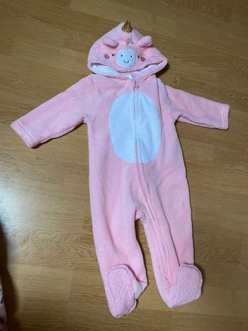 Surpyjama licorne tex 12 mois