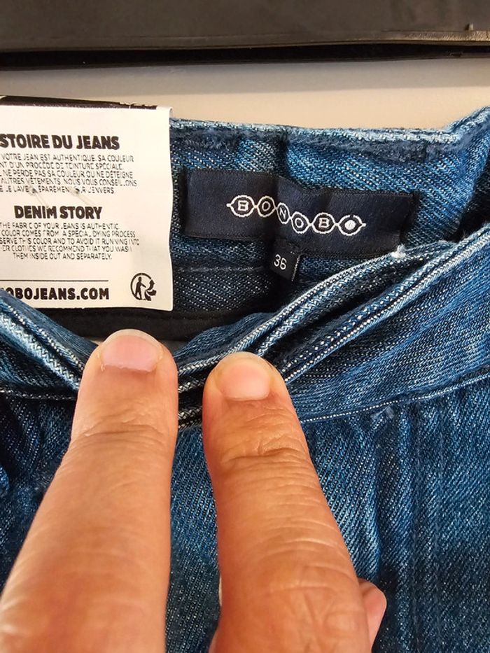 Jeans slouchy Bonobo Taille 36 - photo numéro 2
