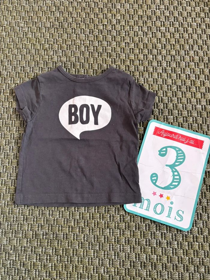 T-shirt 3 mois