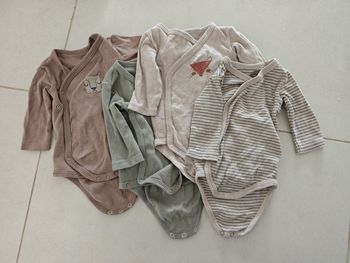 Lot de bodies 1 mois La Redoute 