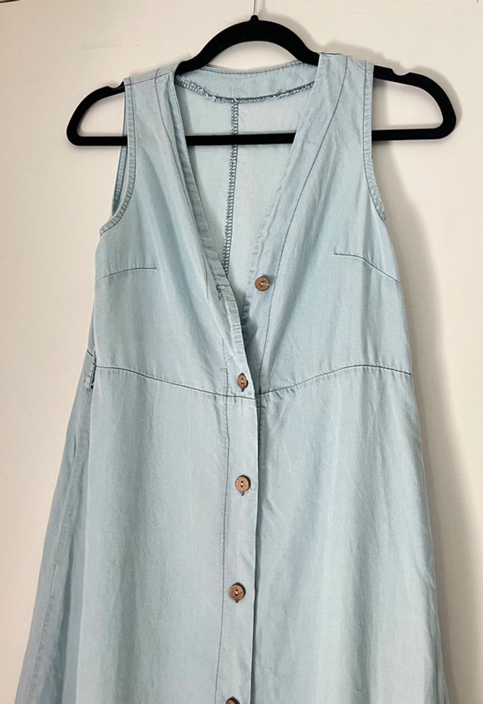 Robe sans manches en jean taille 36 - photo numéro 2