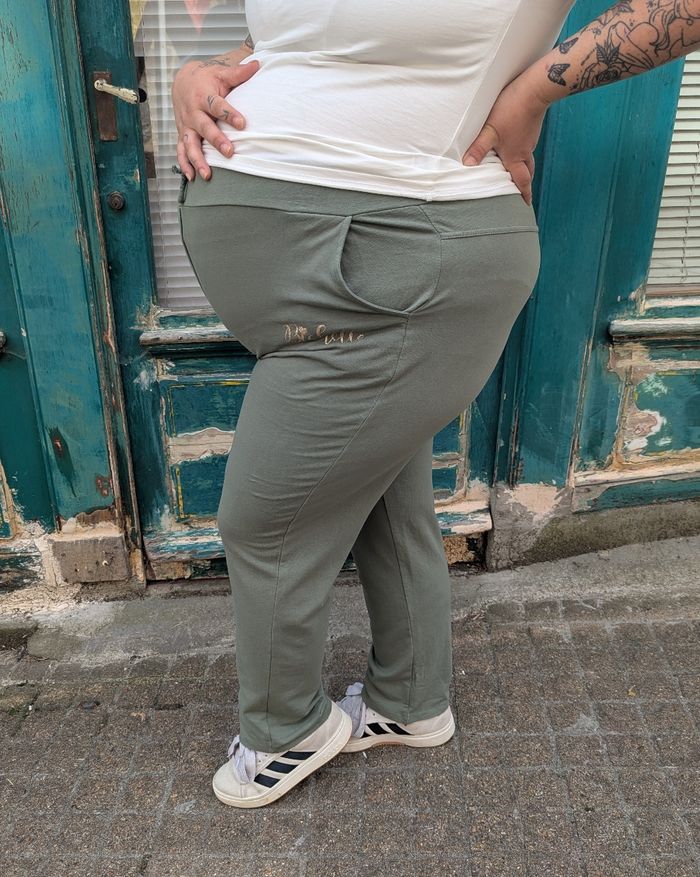 Pantalon jogging Bichette kaki/doré
TU