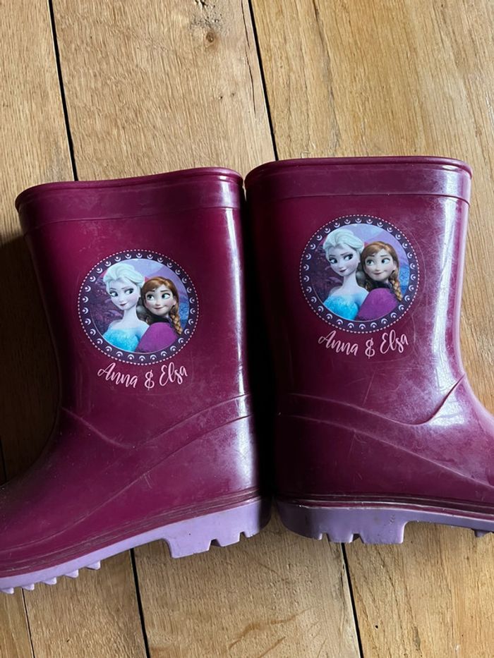 Bottes de pluie Reine des Neiges - photo numéro 2