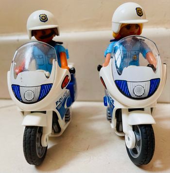 Playmobil - 2 policiers en moto