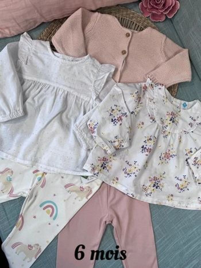 Lot de 2 ensembles taille 6 mois