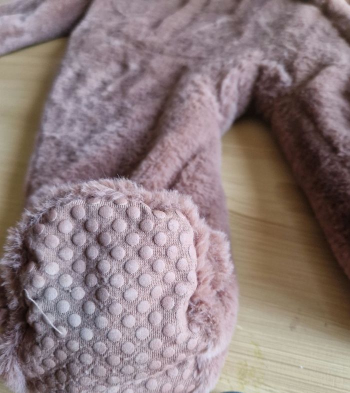 Déguisemenr combinaison cerf de Noël en fourrure bien chaude - photo numéro 2