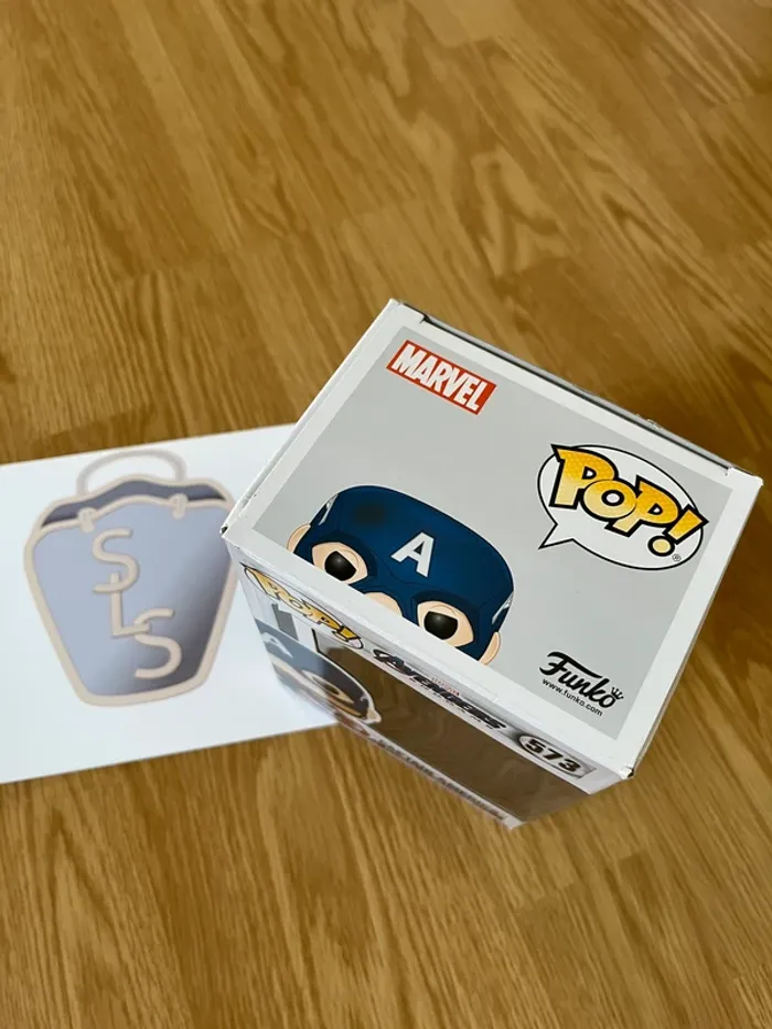 Funko Pop Marvel Avengers Endgame Captain America - photo numéro 5