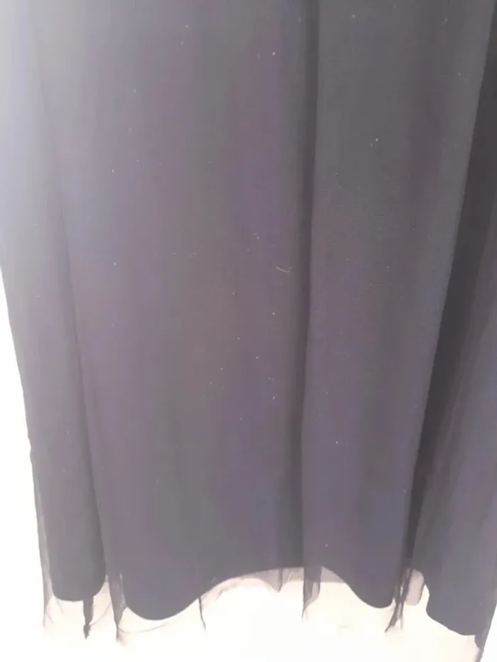 Ensemble robe sans manche et boléro manche effet paillette 14ans - photo numéro 10