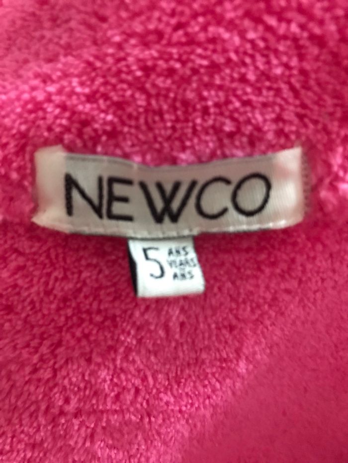 Peignoir fille rose - photo numéro 3