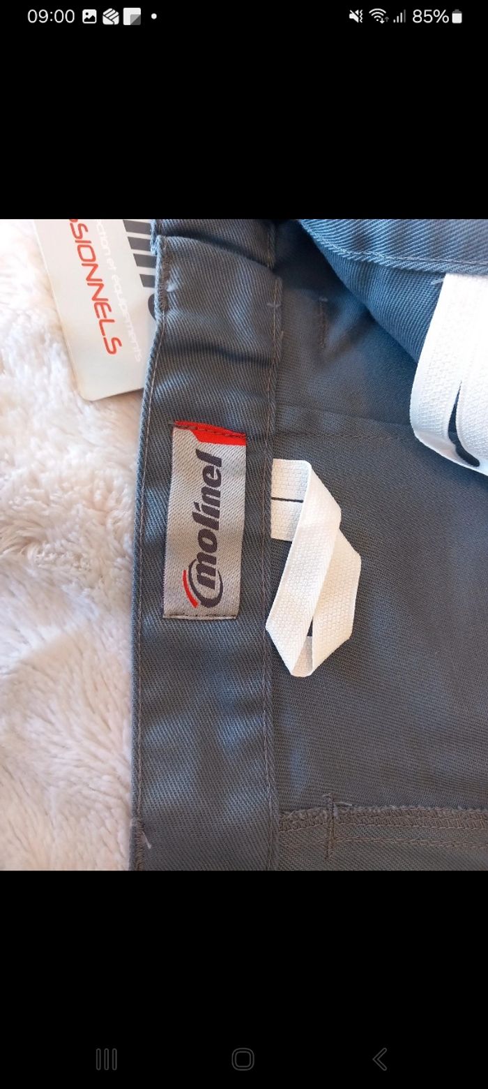 Pantalon de protection Molinel neuf Taille XL - photo numéro 7