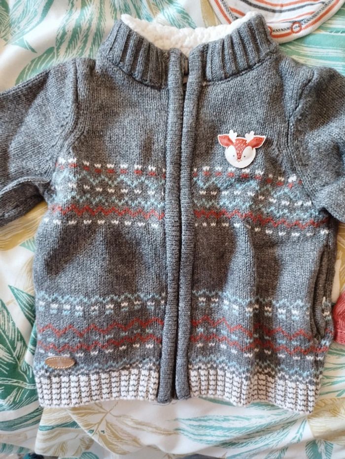 Ensemble 3 pièces T 6 mois - photo numéro 2