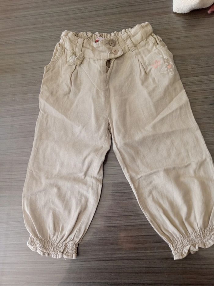 Pantalon lin