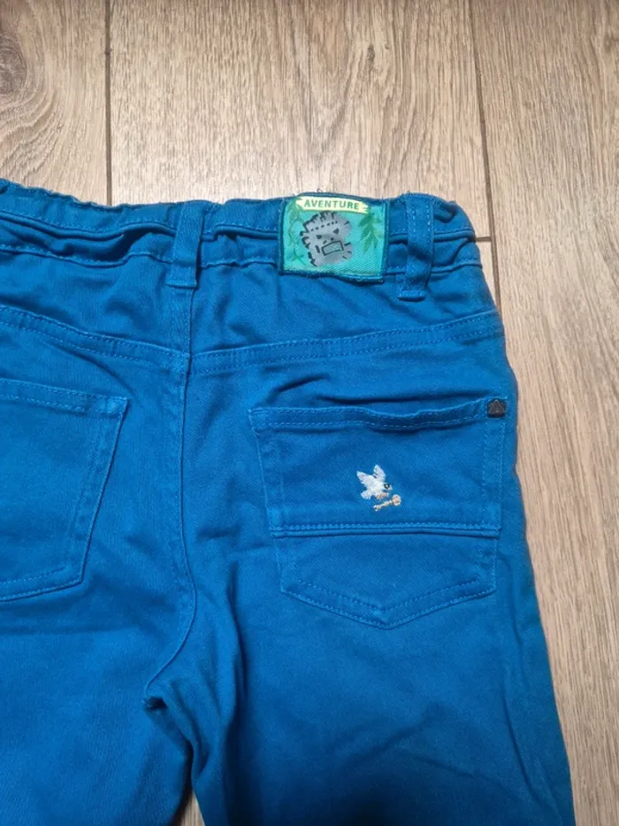 Pantalon jeans "sergent major" bleu 5 ans - photo numéro 5