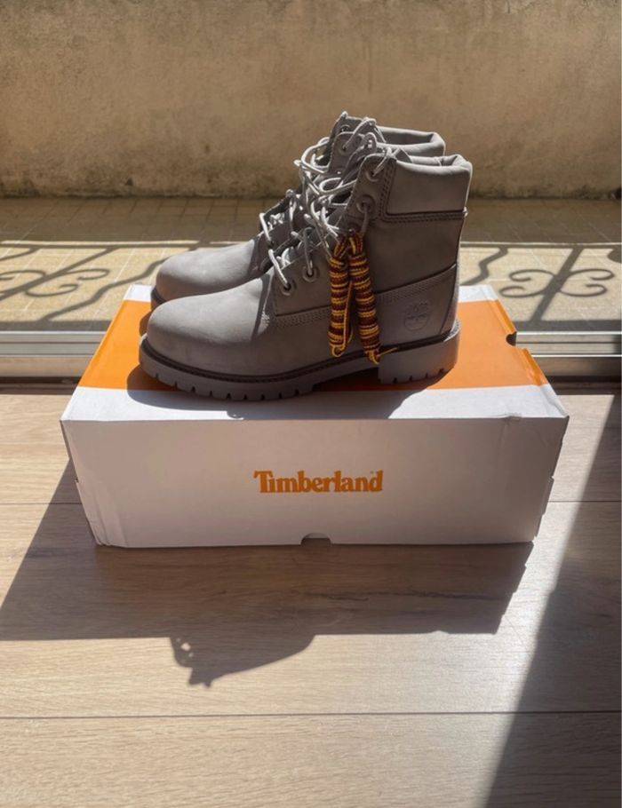 Timberland gris/grey taille 36 - photo numéro 3