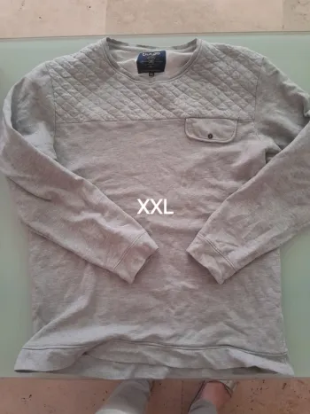 Pull homme gris xxl