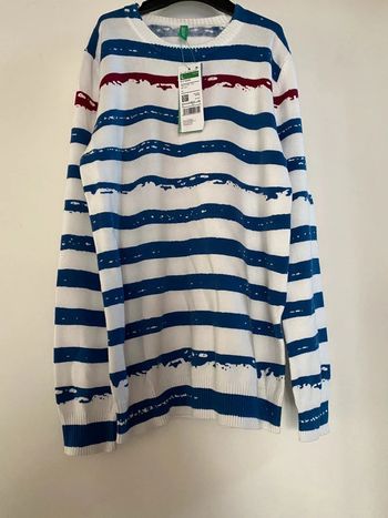 Pull fin Benetton taille 8 9 ans Neuf