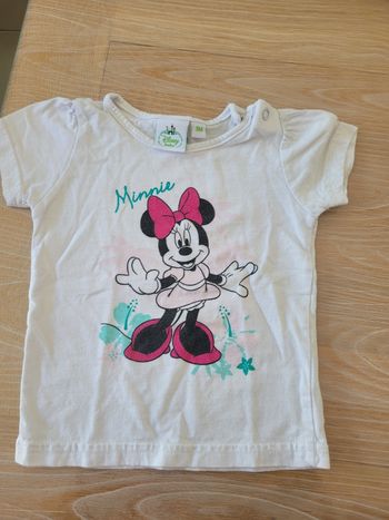 Tee shirt minnie