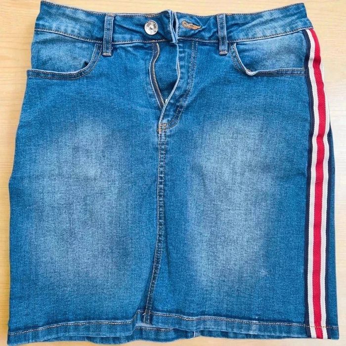 Jupe en jeans follow me 🌹 38 🌹