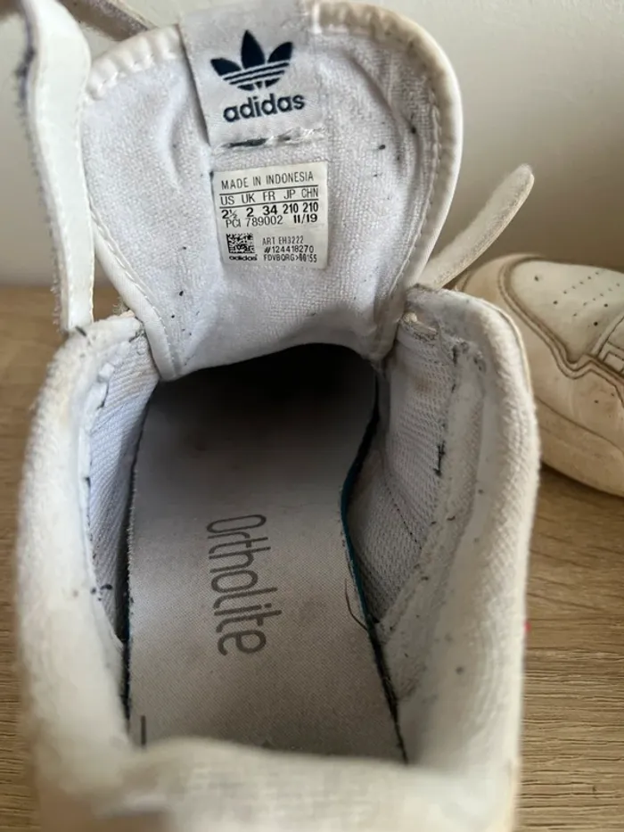 👟 Adidas Continental 80 Enfant – Pointure 34 (2,5 US / 2 UK / 210 JP) - photo numéro 5