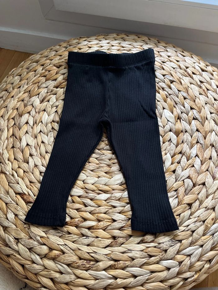 Lot legging Kiabi 12 mois 76cm - photo numéro 3