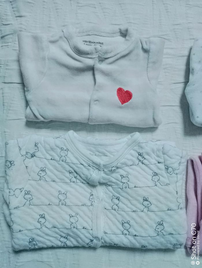 Lot 5 pyjamas petit bateau Primark vertbaudet - photo numéro 2