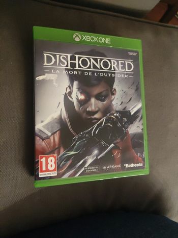 Dishonored la mort de l'outsider xbox one