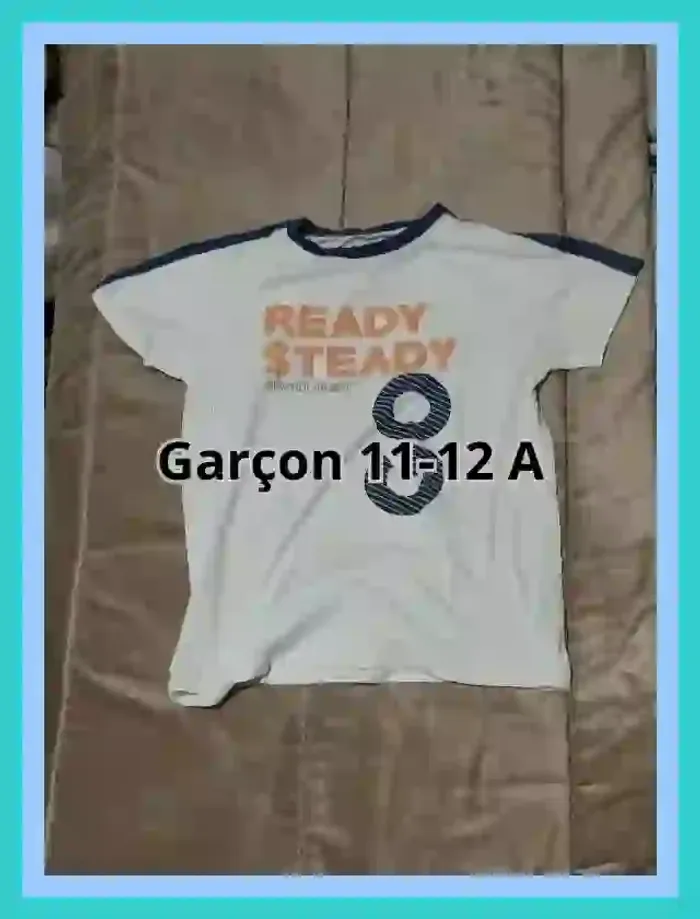 T-shirt TEX blanc garçon 11 à 12 ans - photo numéro 10