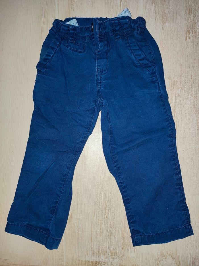 pantalon bleu