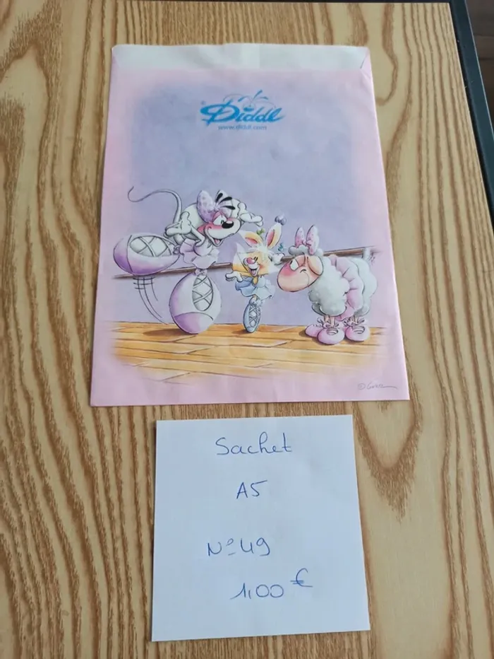 Sachet en papier Diddl A5 49 1,00€