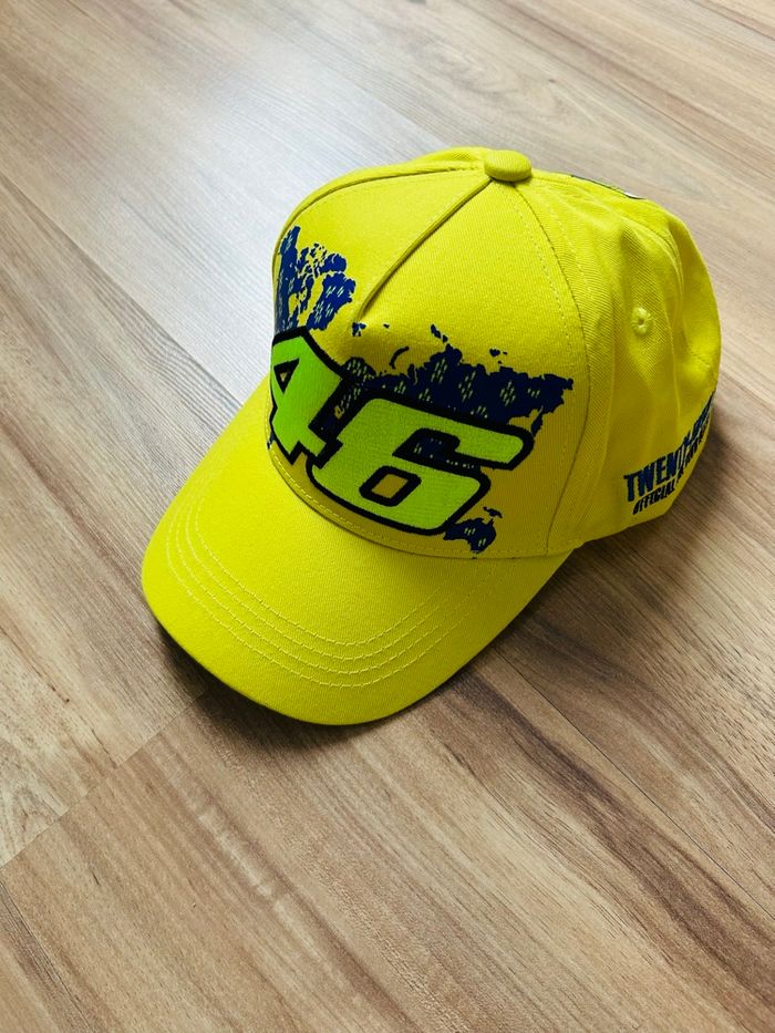 Casquette jaune VR46 Valentino Rossi Homme Taille Unique Réglable - photo numéro 1