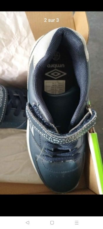 Baskets umbro t33 neuves
