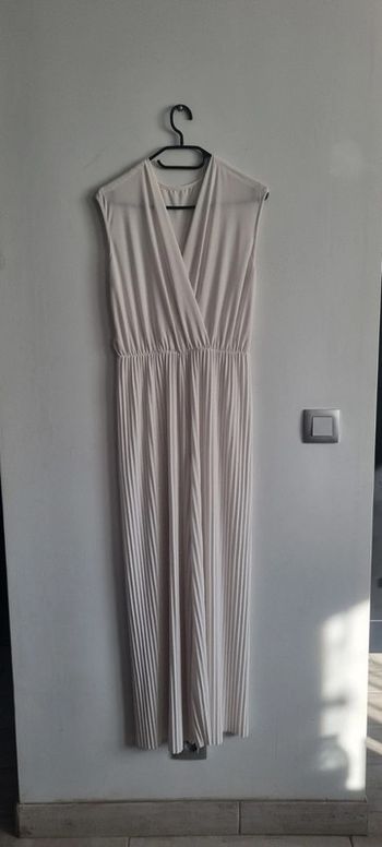 Combi pantalon blanche