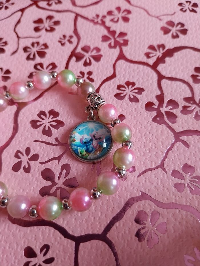 Bracelets stitch rose - photo numéro 3