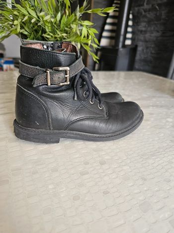 Bottines cuir