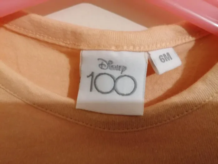 Lot tee-shirt fille disney baby 6 mois - photo numéro 4
