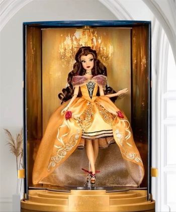 Poupée Belle Disney Designer Collection série Dance en édition limitée, La Belle et la Bête, 31 cm