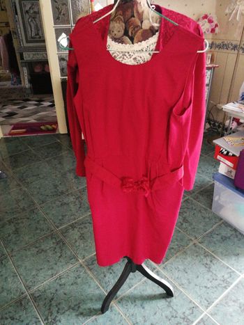 Tailleur robe dentelle