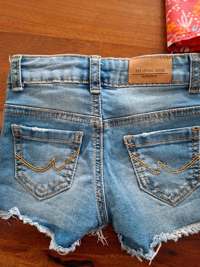 Ensemble blouse et short 2 ans - photo numéro 6